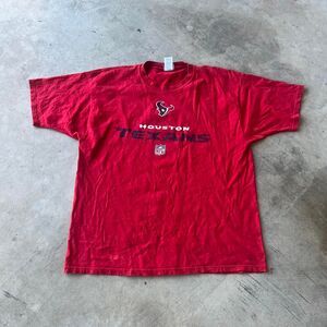 2000s Reebok y2k Houston Texans NFL tee Mens size XL